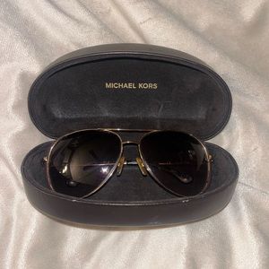 Micheal Kors Women’s Sunglasses. Gold